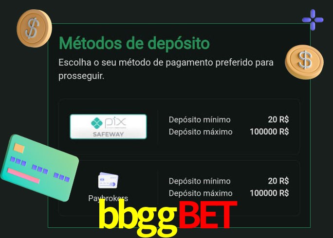 O cassino bbggbet oferece uma grande variedade de métodos de pagamento