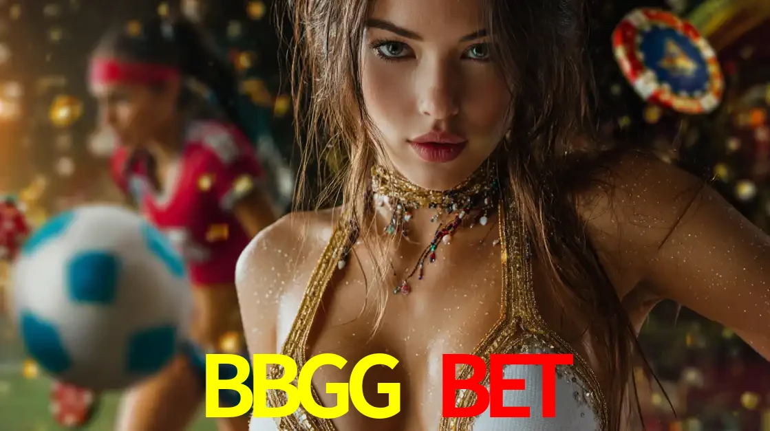 Mulher elegante representando a combinação de glamour e emoção das apostas esportivas, com uma jogadora de futebol ao fundo, destacando a ação no BBGG BET.